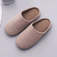 Men's Soft Cotton Home Slippers Assorted Colors