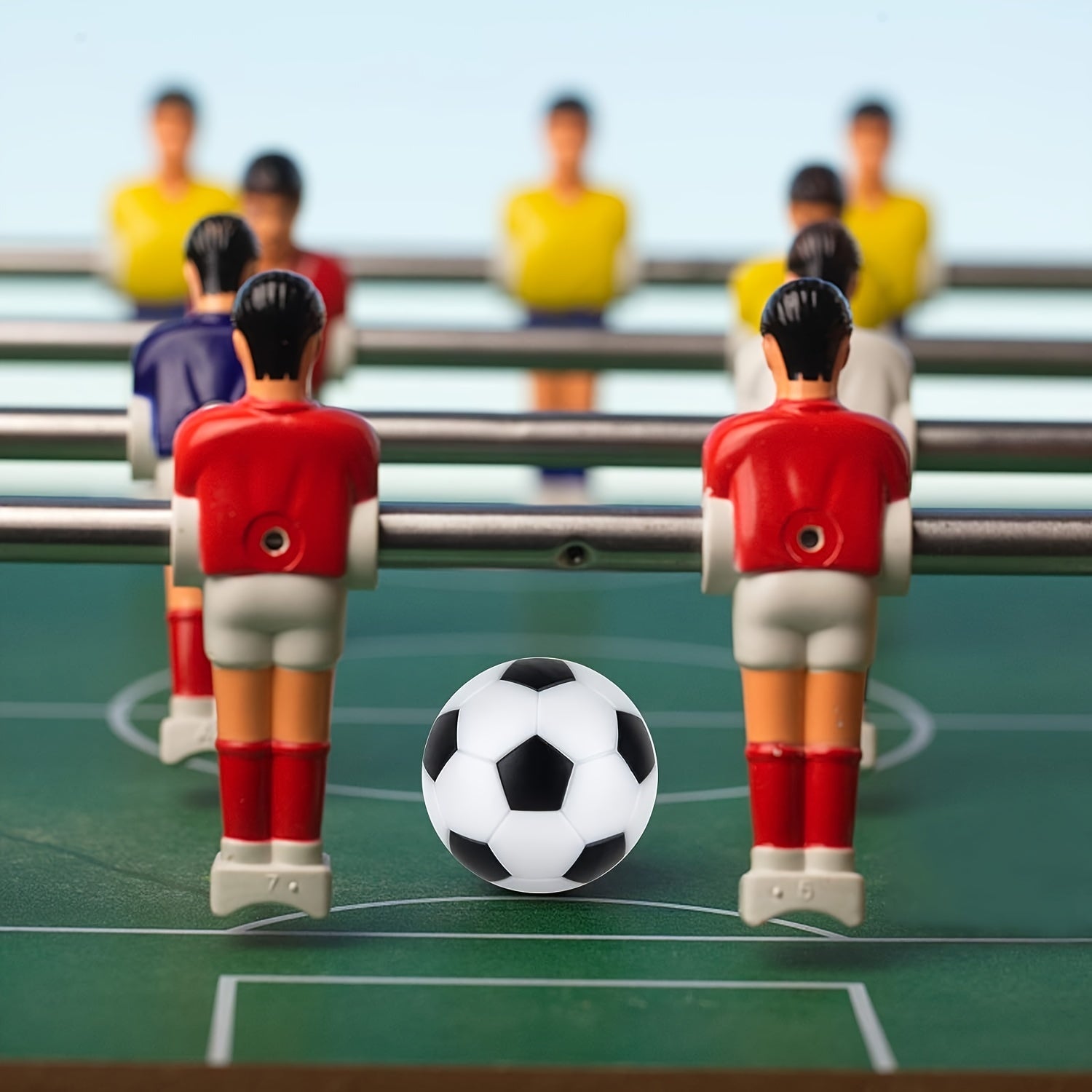 Foosball Table Balls 32mm 1 26 Inch Table Soccer Balls 6-Pack