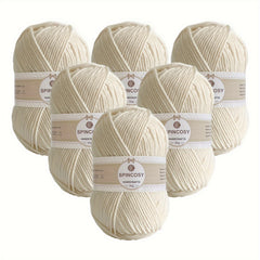 6pcs 4 Layer Hand-Woven Crochet Yarn 100% Acrylic DIY Crocheting Knitting 50g