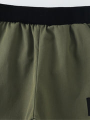 Boys Cargo Pants Elastic Waist Big Pockets Casual Kids Clothes