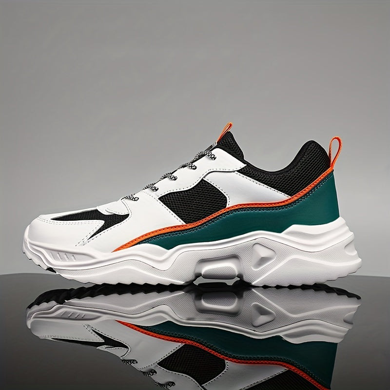 Men's Breathable Chunky Sneakers for Jogging Gym