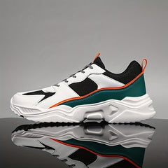 Men's Breathable Chunky Sneakers for Jogging Gym