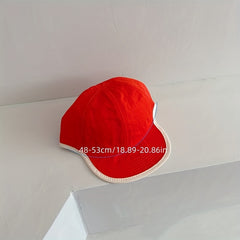 Kids Soft Brim Duck Tongue Hat Quick Dry Sun Hat