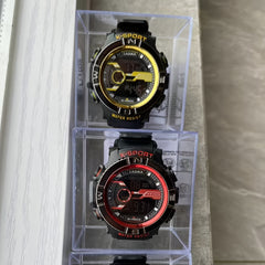 Boys' Digital Sport Watch, Red, IPX7 Swimming Watch with Stopwatch