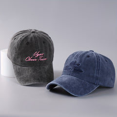 Unisex Vintage Cotton Baseball Cap Sunshade Breathable Adjustable Casual