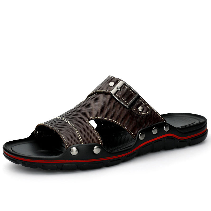 Men's Lightweight Slides Casual Slippers Comfortable House Shoes