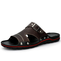 Men's Lightweight Slides Casual Slippers Comfortable House Shoes