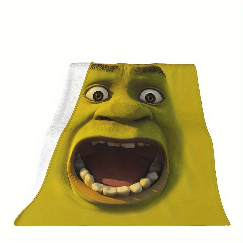 Funny Halloween Christmas Blanket Soft Fleece Blanket Home & Outdoor Camping