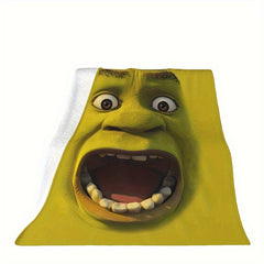 Funny Halloween Christmas Blanket Soft Fleece Blanket Home & Outdoor Camping