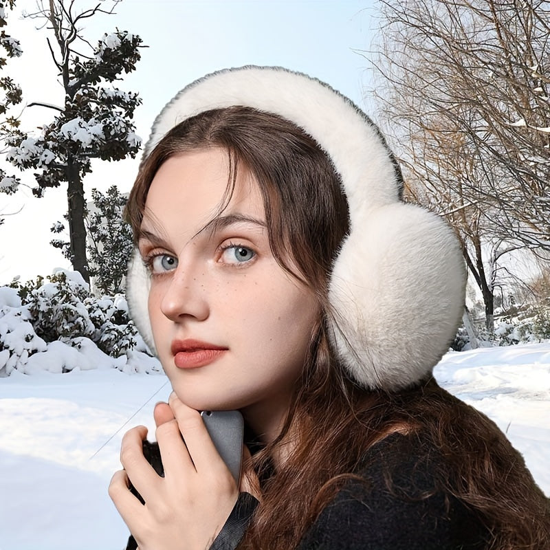 Warm Pluff Earmuffs for Winter - Foldable Ear Protection