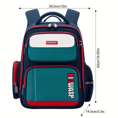 Children's Large Capacity Backpack Waterproof School Bag For Primary School Stud