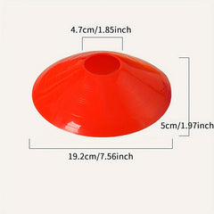 5pcs Football Agility Training Cones Round Disc Cones
