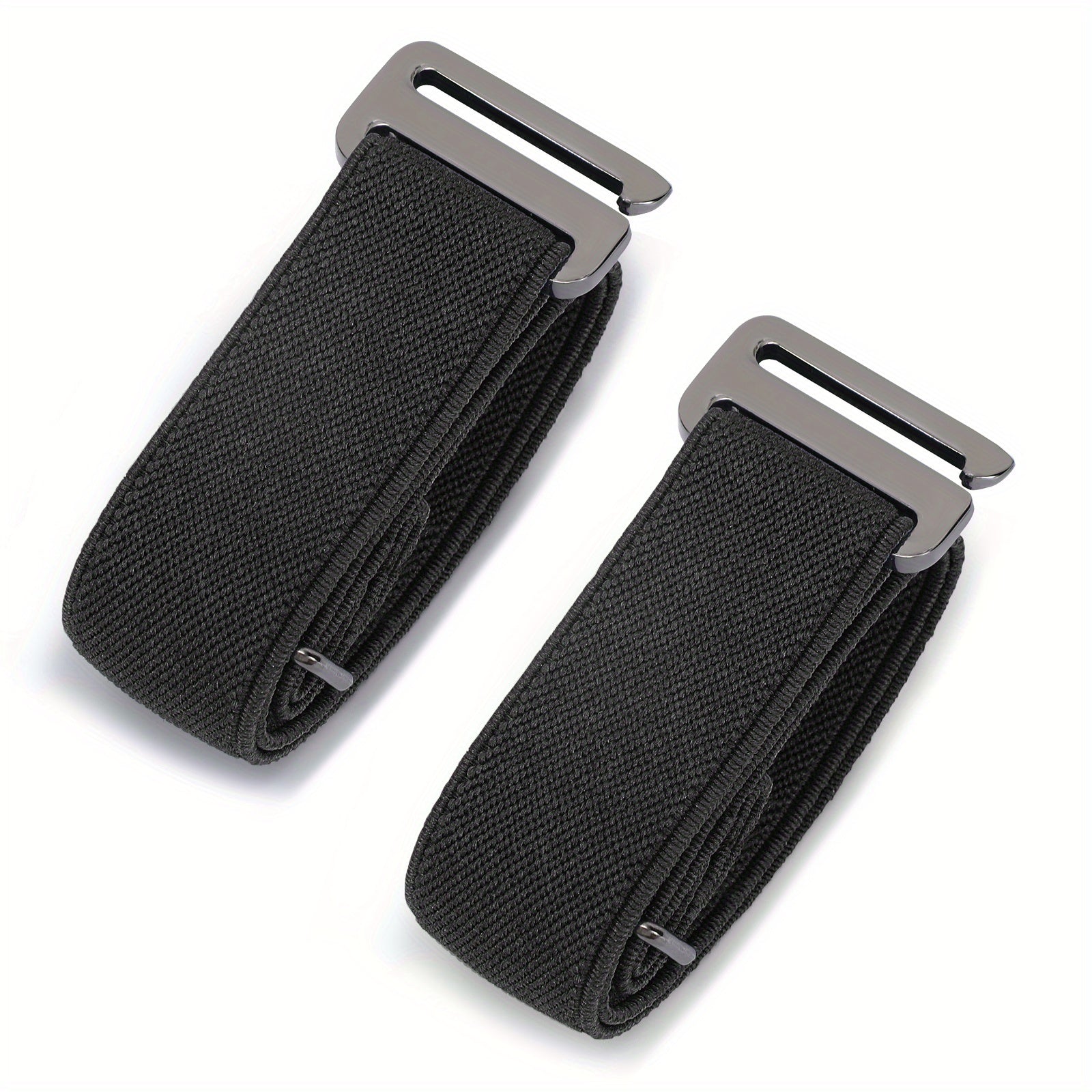 2 Pack Ruicyg No Buckle Stretch Men's Belt