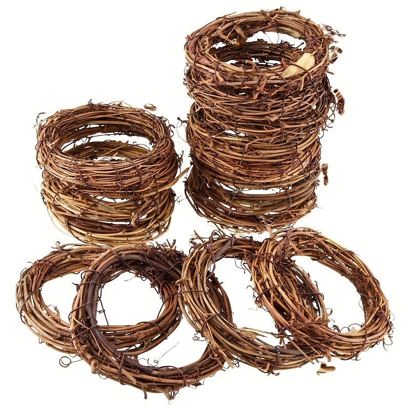 12pc Artificial Wreaths for Christmas and Year Round Decor