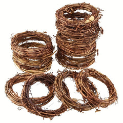 12pc Artificial Wreaths for Christmas and Year Round Decor