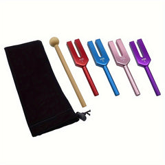 4096C High Freq Tuning Fork Alum Alloy w/ Hammer & Crystal