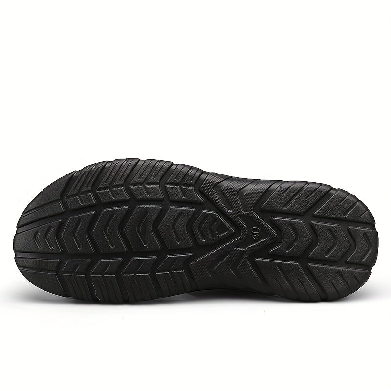 Men's Open Toe Slip On Sandals Anti-Skid Casual Beach Sandals