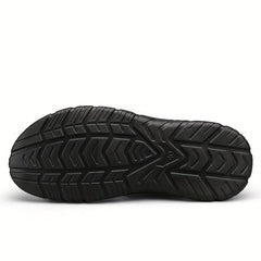 Men's Open Toe Slip On Sandals Anti-Skid Casual Beach Sandals