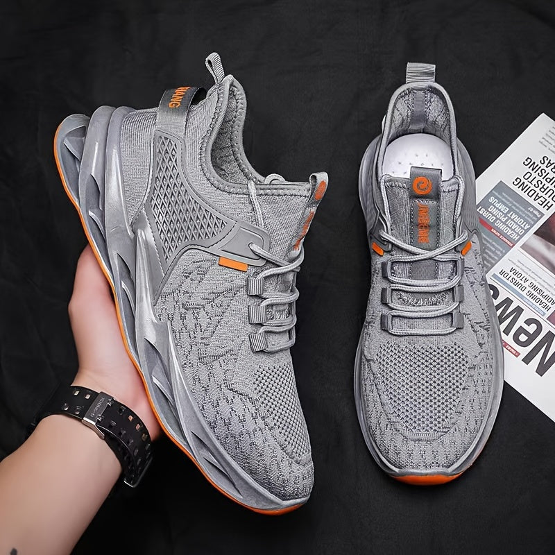 Men's Shock Absorption Blade Shoes Breathable Non Slip for Jogging