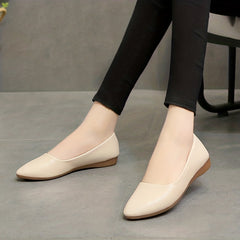 Women's Pointed Toe Flats Soft Sole Slip On Anti slip Shoes