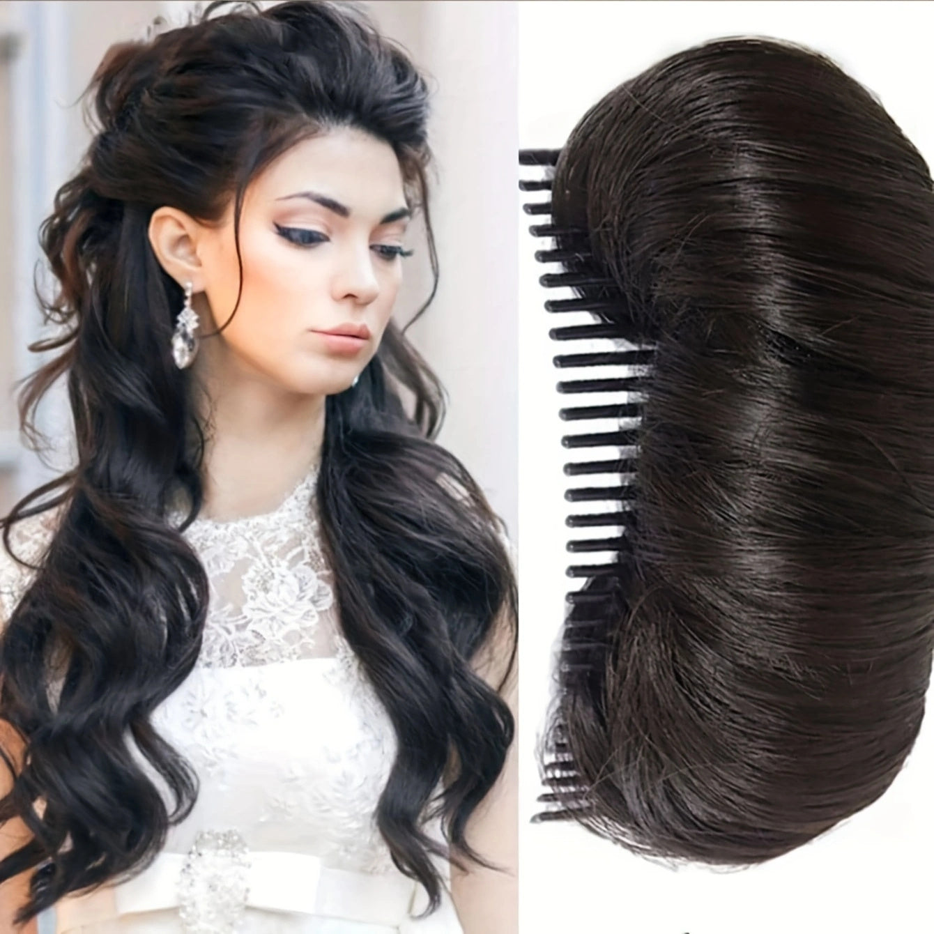 Invisible Bangs Hair Tool Wig Hair Comb Girls Decorative Hair Accessories