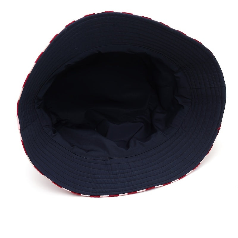 American Flag Star Spangled Fisherman Hat for Men and Women
