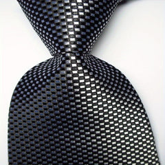 Men's Plaid Jacquard Necktie