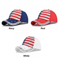 5 Pointed Star Diamond Baseball Cap Outdoor Sunshade Hat