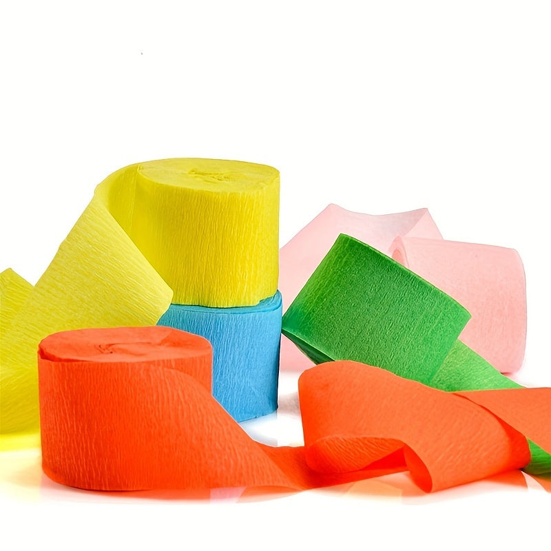 9pcs Halloween Crepe Paper Party Streamers for DIY Halloween Decor