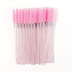 30pcs Crystal Mascara Wands Eyelash Extensions Makeup Applicators