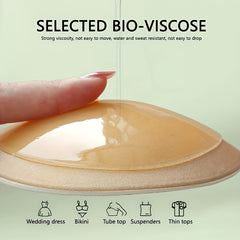 Adhesive Bra Insert Pads Invisible Chest Enhancer Women's Underwear Accessories