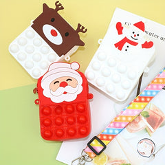 Cartoon Silicone Crossbody Bag Mini Coin Purse For Girls