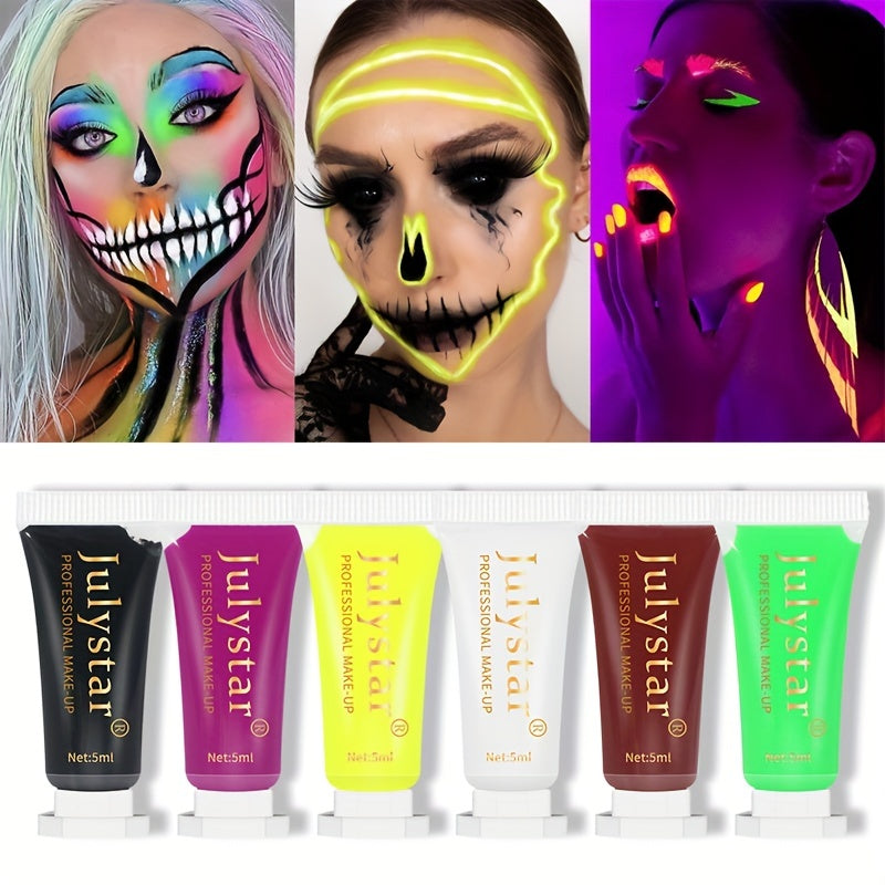 Halloween Face Body Painting Cream Water Soluble Makeup