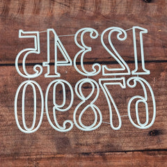 High Large Alphabets Numbers Metal Cutting Dies Scrapbooking Paper Card Making