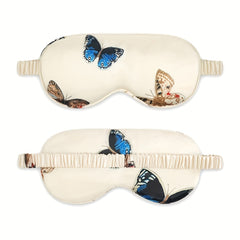 Cartoon Printed Breathable Sleep Eye Mask Soft Comfortable Blackout Blindfold