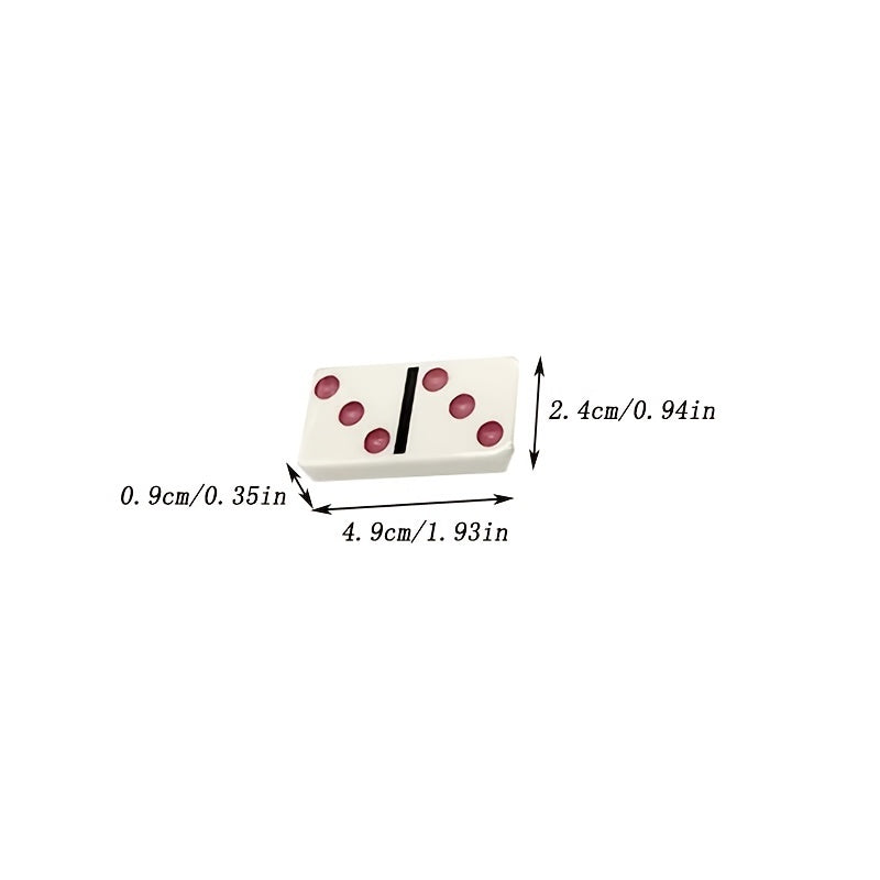 28pcs Dominoes In a Box Entertainment Game Set