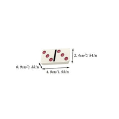 28pcs Dominoes In a Box Entertainment Game Set