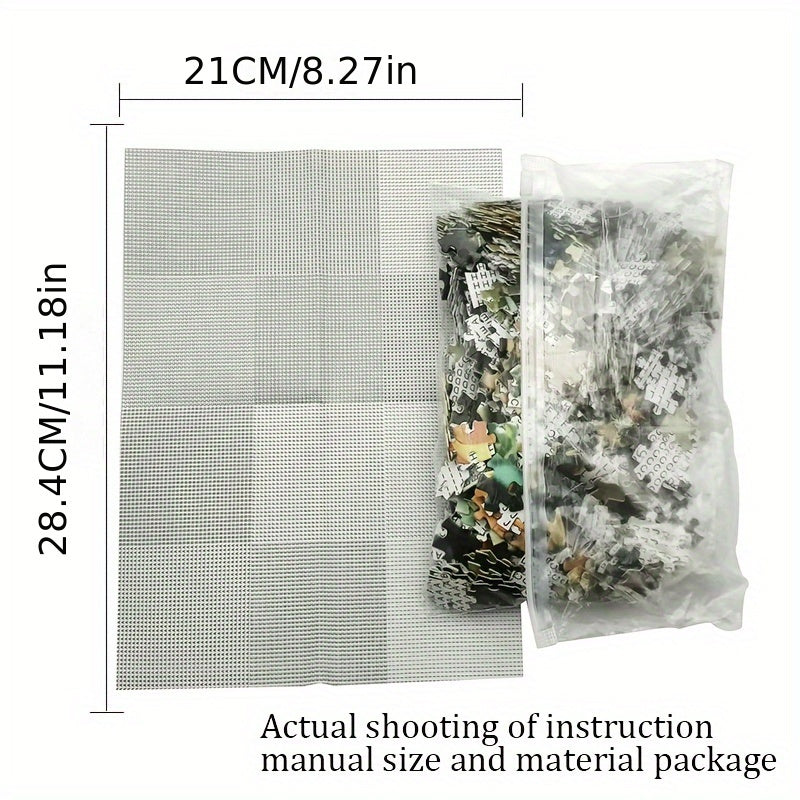 1000 Piece Large Jigsaw Puzzle for Adults - DIY Home Decor - Frameless