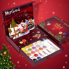 21 Colors Cream Pudding Gel Polish Set with Nail Brush Base and Top Coat