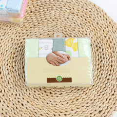 10pc Baby Face Towels Saliva Washcloths Multicolor Mix