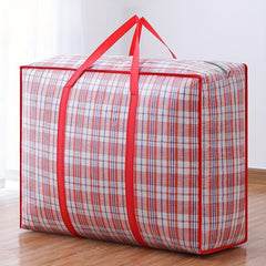 2pcs Waterproof Woven Bags Large Hand Held Packaging And Moving Bags