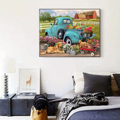 Car Diamond Painting Kit Diamond Art Kit Home Wall Decoration