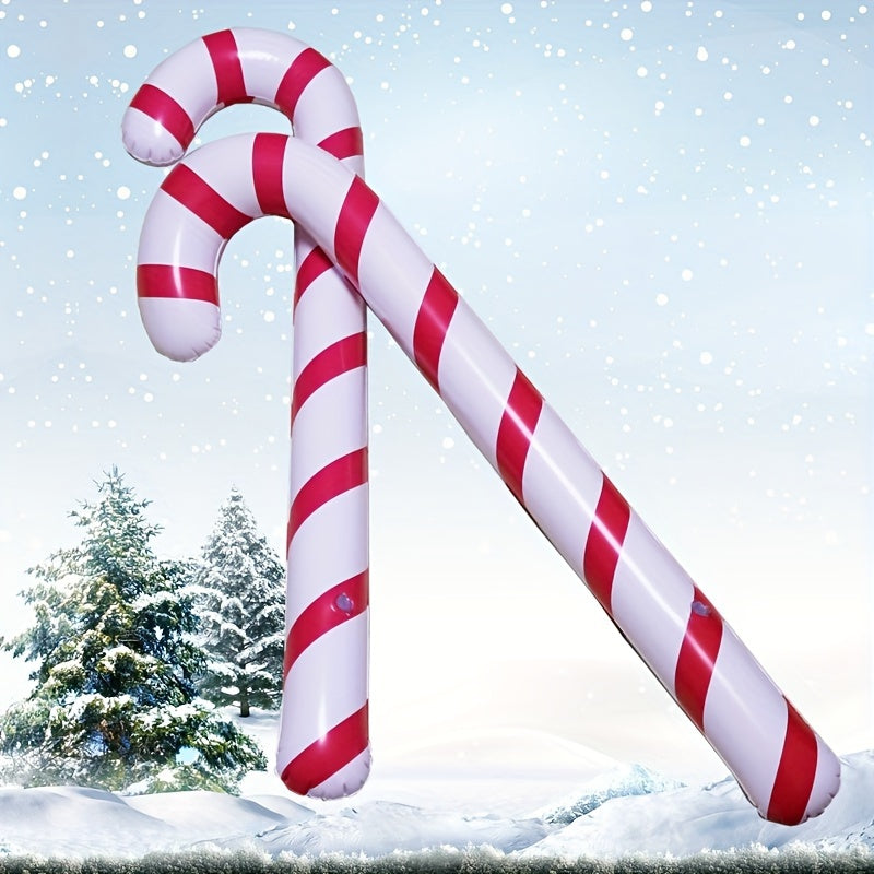 Christmas Props Cane Inflatable Toy