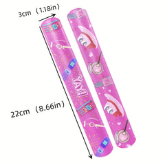 12pcs Party Clapping Hand Ring Girls Women Birthday Party Pink Gift Bag Filler
