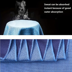 2pcs Cooling Towel for Sports Yoga Beach Camping Gym Soft Absorbent 35 4 x 11 8