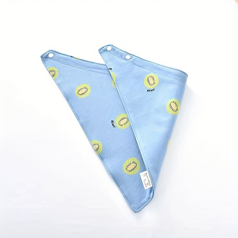 Large Size Baby Cotton Bib Absorbable Soft Triangle Towel