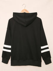 Long Sleeve Full Zip Up Hoodie Active Jacket
