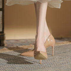 Comfortable Stiletto Heels Slip On Pumps