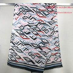 Classic Print Scarf Anti Cold Warm Romantic Vintage Comfortable