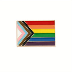 Rainbow Series Enamel Pin Metal Badge Backpack Clothing Accessories